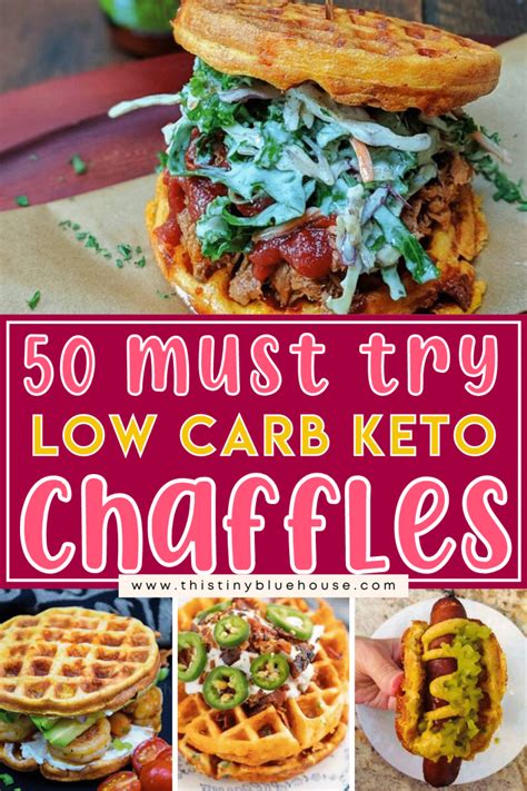 50 Delicious Best Easy Keto Chaffle Recipes This Tiny Blue House