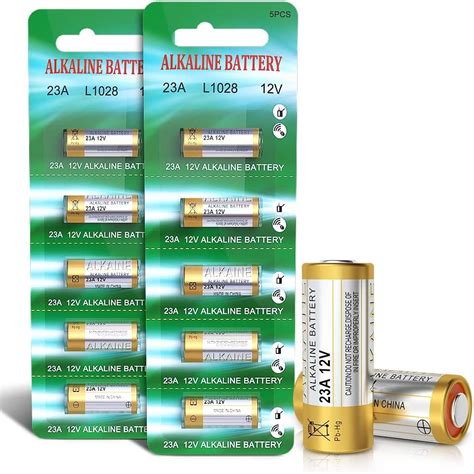 23A 12V Alkaline Batteries A23S MN21 23 L1028 A23 12V Battery Pack Of