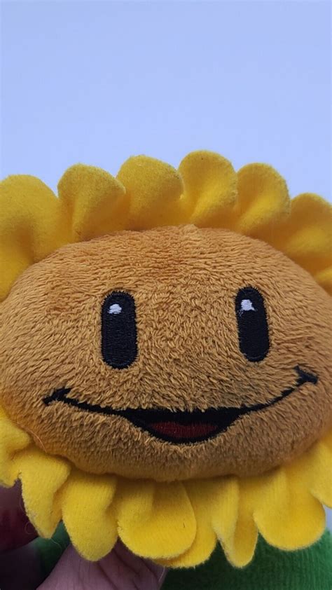 Plants Vs Zombies Sunflower 6" Plush Soft Jazwares 2014 Electronic Arts ...