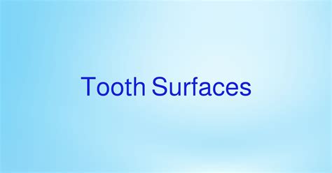 Tooth surfaces. Every story has two sides, but what… | by Kayşehir ...
