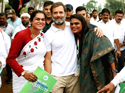 Congress Leader Rahul Gandhi During Bharat Jodo Yatra