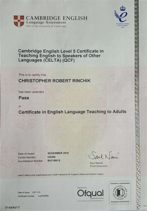 CELTA Certification — Summit English Language Lessons