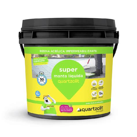 Quartzolit Super Manta Liquida Branca Kg Tintas Palmares