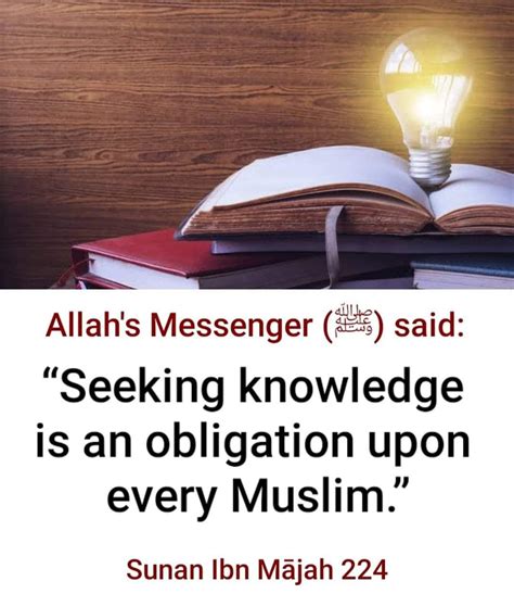 Seeking Knowledge in Islam