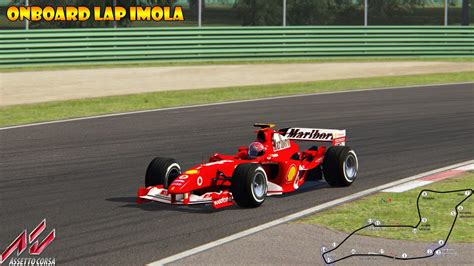 Assetto Corsa Ferrari F2004 Onboard Lap At Imola YouTube