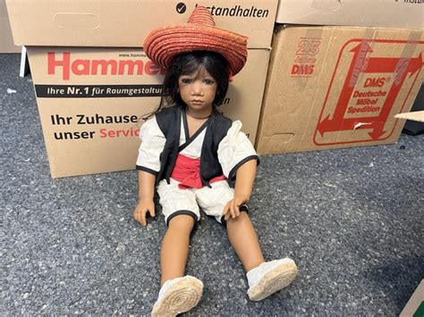 Annette Himstedt Puppe Pancho 70 Cm SW31216