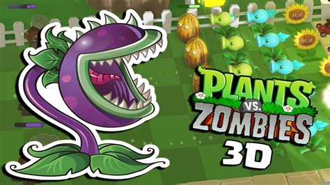 CONSIGO A LA PLANTA CARNIVORA Plants Vs Zombies 3D YouTube