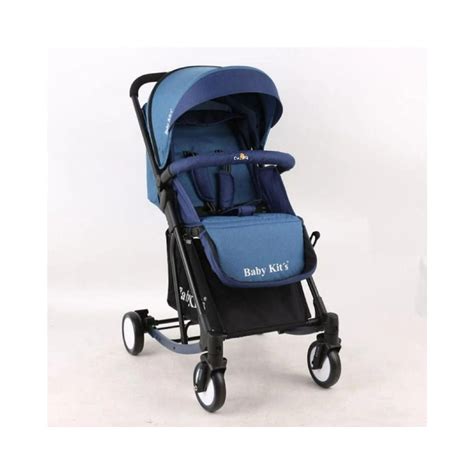 Coche Cuna Mecedora Roccio Blue Cuzka