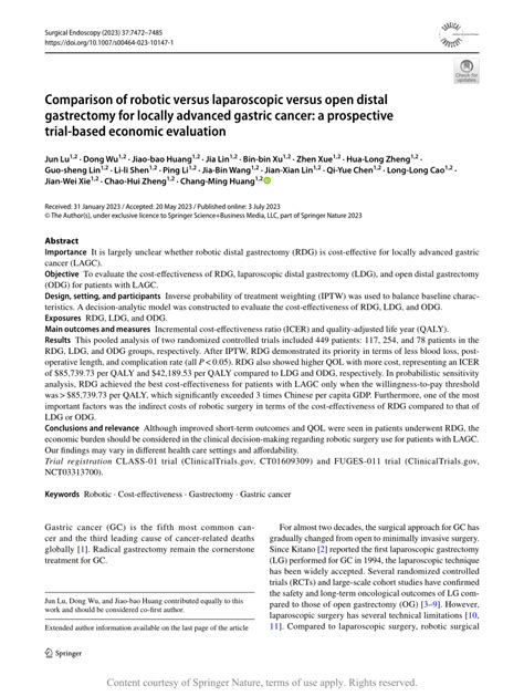 Comparison Of Robotic Versus Laparoscopic Versus Open Distal