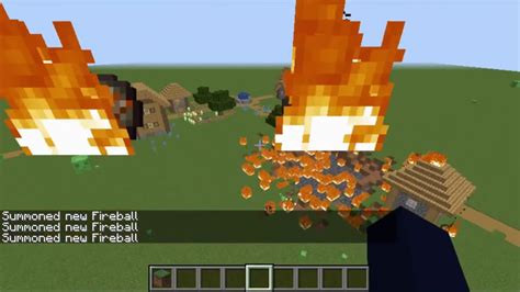 How To Make Fireballs In Minecraft Stronger Youtube