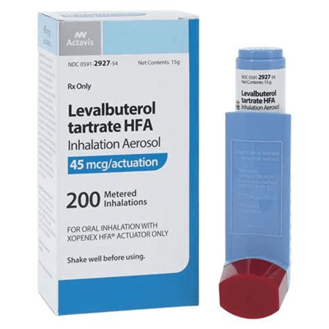 Levalbuterol HCl - Generic - Asthma & Allergy Foundation of America