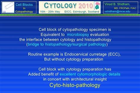 Cell Blocks In Cytol Iac Wrkshp I 5 11 10