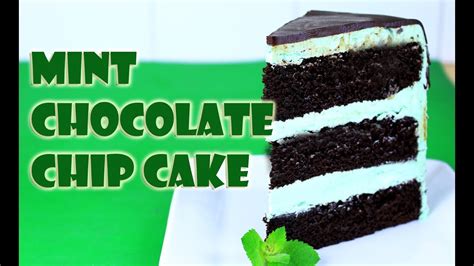 Vegan Mint Chocolate Chip Cake Gretchens Bakery Youtube