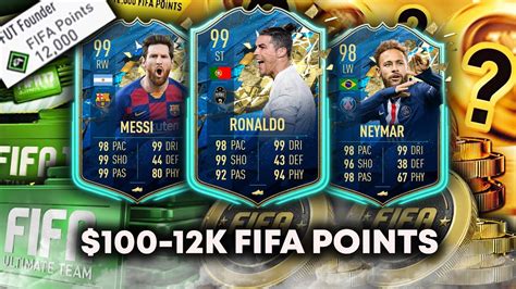 What Do You Get From 100 12k Fifa Points During Ultimate Team Of The