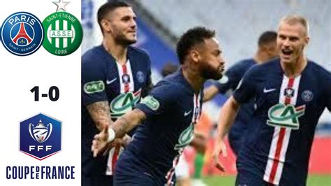 Psg Asse 1 0 Final De Coupe De France Youtube