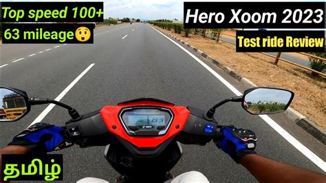 New Hero Xoom Bs Test Ride Review Mileage Top Speed On Road Price