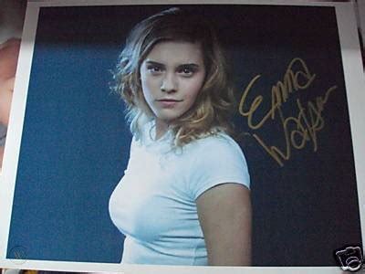 Emma Watson Sexy Signed Photo Harry Potter Authentic