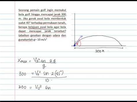 Soal Gerak Parabola Kelas 10 Beserta Pembahasan Blog Guru Kelas
