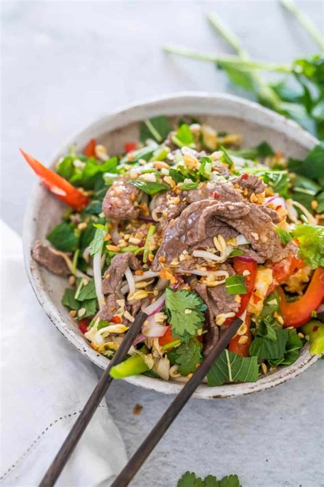 Vietnamese Beef Salad | My Sugar Free Kitchen