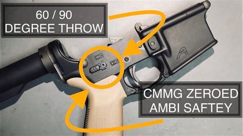 Cmmg Zeroed Ambidextrous Safety Selector Review And First Impressions