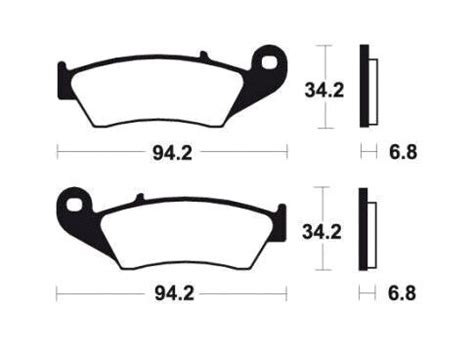 Gesinterte Bremsbel Ge Mo Kompatibel Mit Kawasaki Kx