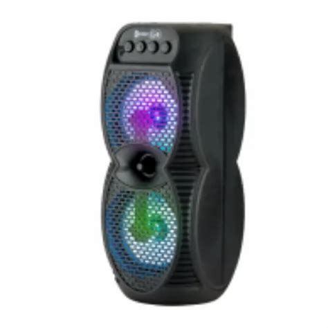 Enter Go Party Blaster W Bluetooth Speaker Black Stereo Channel