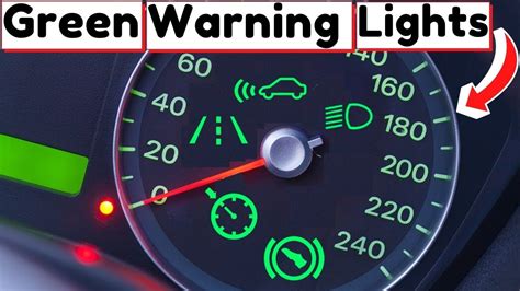 Green Warning Lights On Dash🚔in Car Meaning And Explained Toyota Bmw