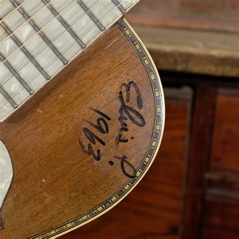 1920s Stromberg Voisinet Hawaiian Decal Parlor Guitar