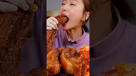 Massive Pork Belly With Spicy Kimchi😋 Mukbang Satisfyingbites