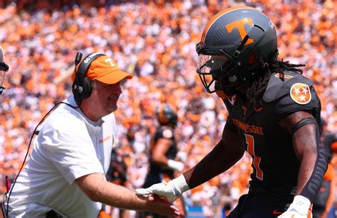 Watch Josh Heupel Fired Up After Tennessee Touchdown Against Nc State