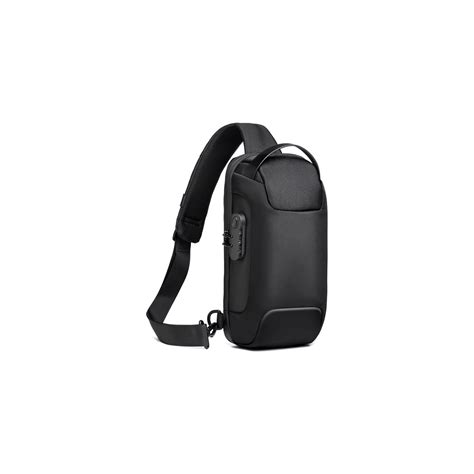 Zhenweixin Store Men S Anti Theft Black Crossbody Bag Waterproof