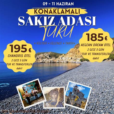 Yunanistan Sakız Adası Turları 2023 ATLAS TUR Farkıyla