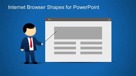 Web Browser Clipart Template For Powerpoint Slidemodel