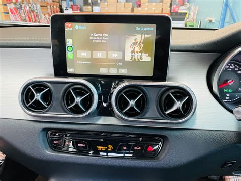 Car Gps Mercedes Benz Integration Mercedes Benz X Class Ntg 50 Retrofit Wireless Apple