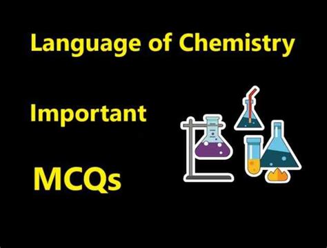 Language Of Chemistry MCQs Class 8 Dalal Simplified ICSE Chemistry