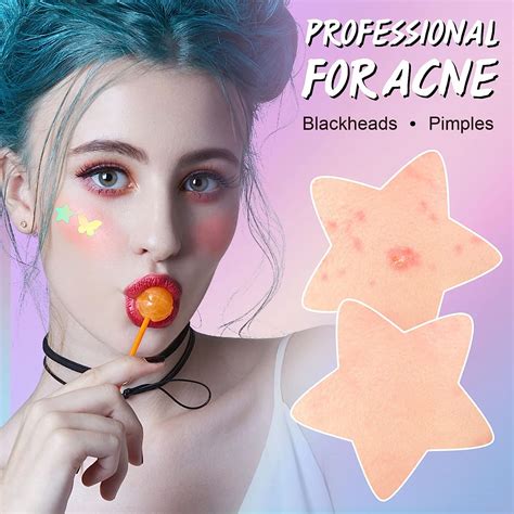 Hydrocolloid Acne Patches Starface Cute Laser Acne Pimple Patches For Face Infused With Green