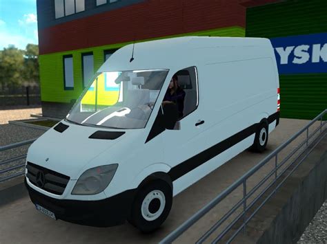 Mercedes Benz Sprinter Cdi With Bg Plates Ets Mods Euro Truck