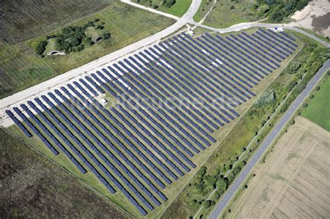 Luftbild K Then Solarpark Auf Dem Flugplatz K Then Solar Park At