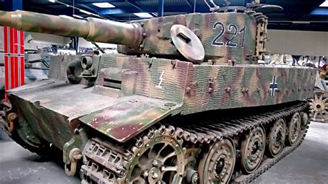 Surviving Tiger I Ausf. E Heavy Tank panzerkampfwagen VI - Restored WW2 ...