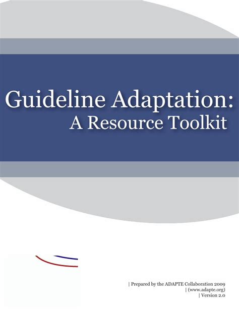 PDF Manual And Resource Toolkit For Guideline Adaptation DOKUMEN TIPS