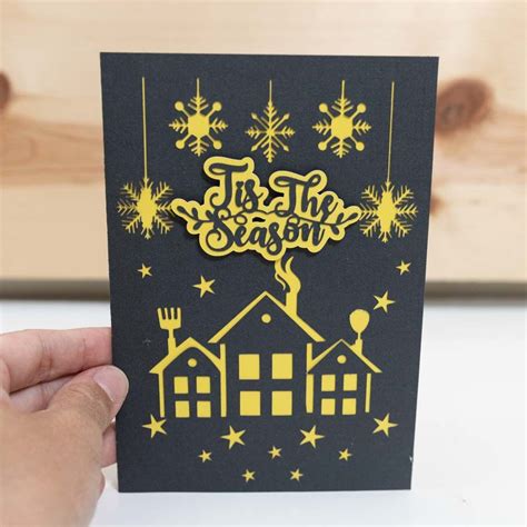 Cricut Christmas Cards Ideas Free Svg Templates Artofit