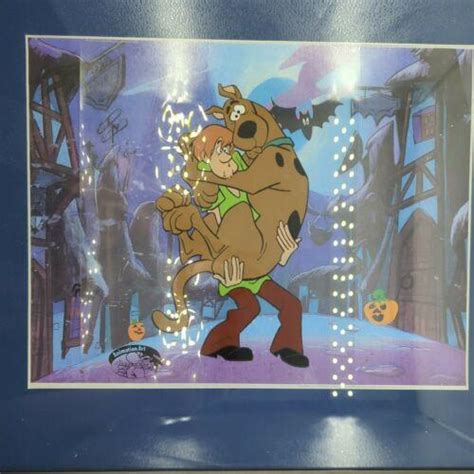 1970s Scooby Doo Production Cel With Background | #3925992928