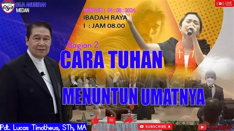 IBADAH RAYA 1 TGL 4 AGUSTUS 2024 JAM 08 00 PERJAMUAN KUDUS