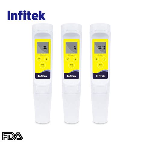 Infitek Laboratory Equipment Pocket Conductivity Tester Ph Meter Ph