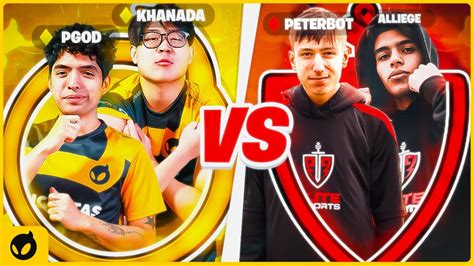 Khanada Vs Peterbot Toxic 2v2 Ft Pgod And Alliege Youtube