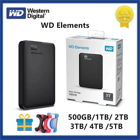 Western Digital Wd Elements Tb Tb Tb Tb Gb Portable Hard