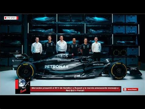 Mercedes presentó el W14 de Hamilton y Russell y le manda amenazante