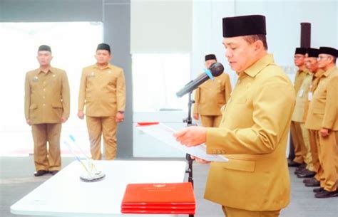 Bupati Batu Bara Kembali Lantik Pejabat Eselon Dan Pengawas Harian