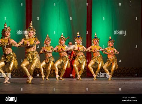 Traditional Dance Performance At The National Academic Drama Theatre Ulaanbaatar Mongolia