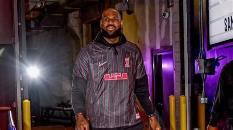 Lebron James Arrives For La Lakers Match Wearing Leaked Special Edition